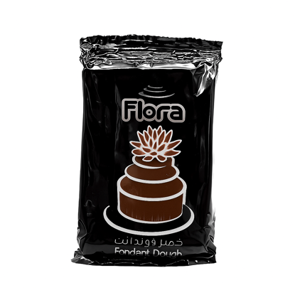 تصویر از فوندانت فلورا قهوه ای1کیلوگرمی
