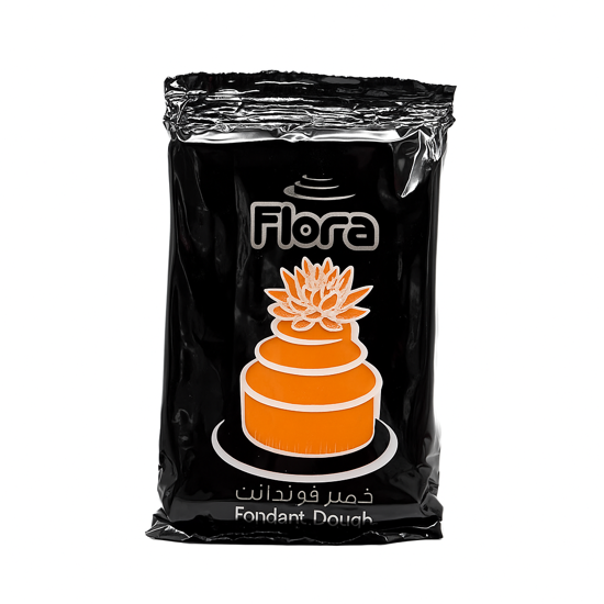 تصویر از فوندانت فلورا نارنجی 1کیلوگرمی