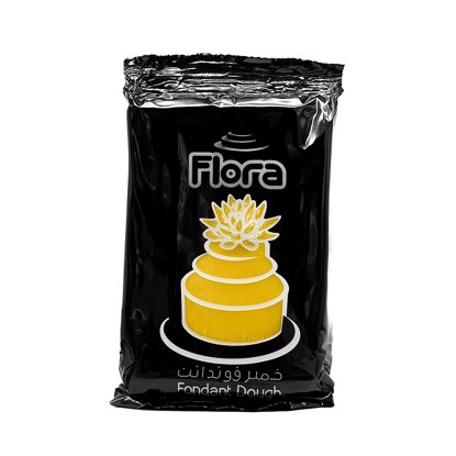 تصویر از فوندانت فلورا  زرد 1 کیلوگرمی